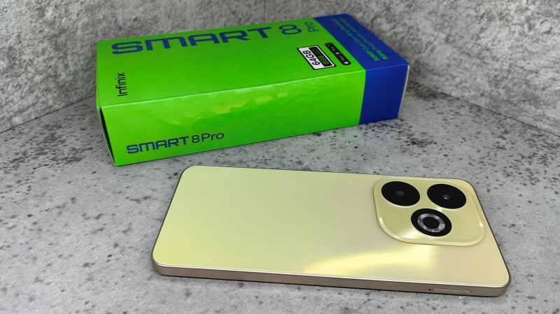 Обзор смартфона Infinix SMART 8 Pro – отличный бюджетник
