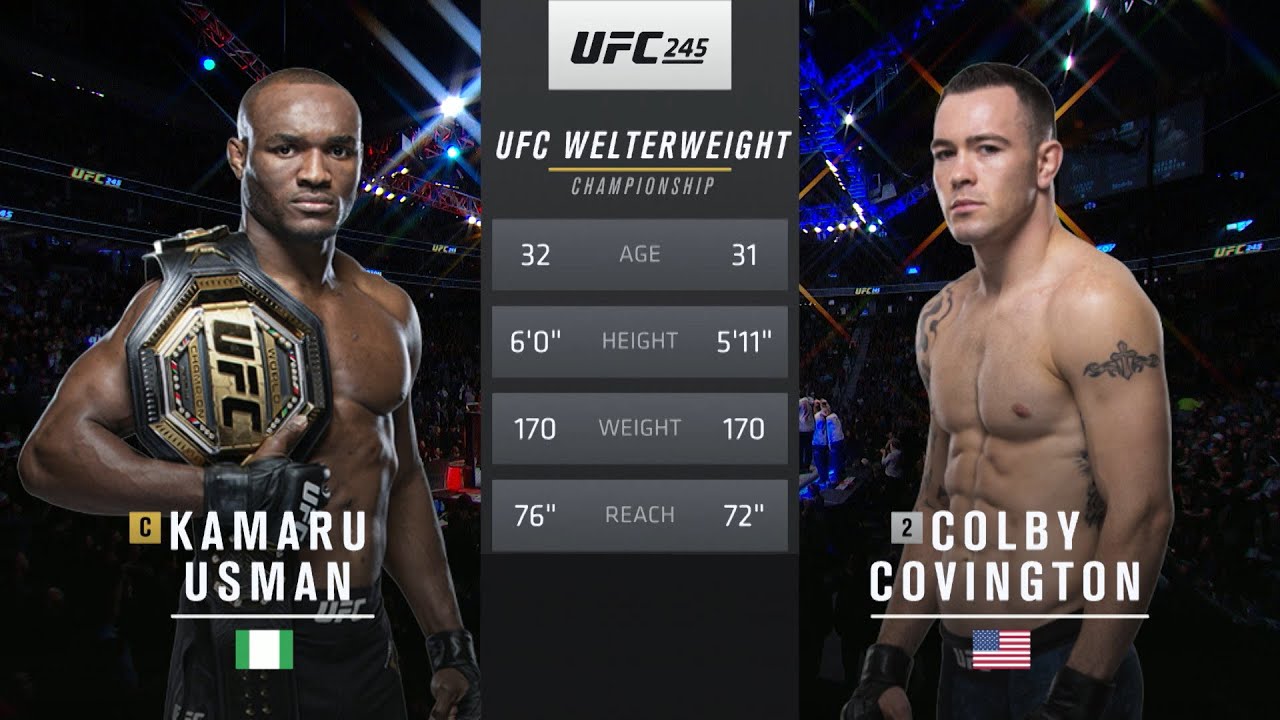 UFC 258 Free Fight: Kamaru Usman vs Colby Covington