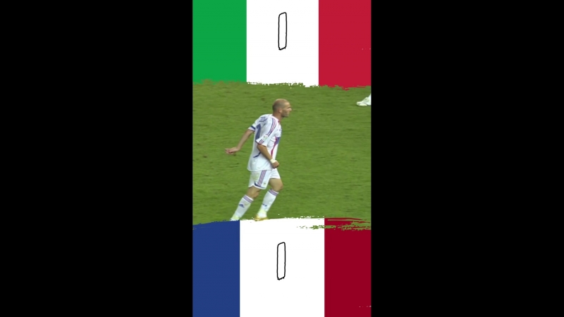 Финал ЧМ-2006. Италия - Франция. Лучшие моменты