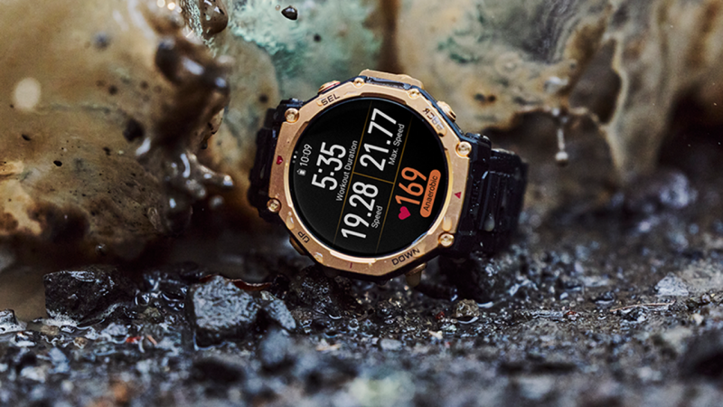 В России появились смарт-часы Amazfit T-Rex 3 Pro