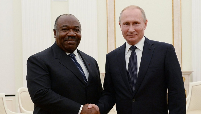Президент Габона на встрече с Путиным заявил, что Африка нуждается в России