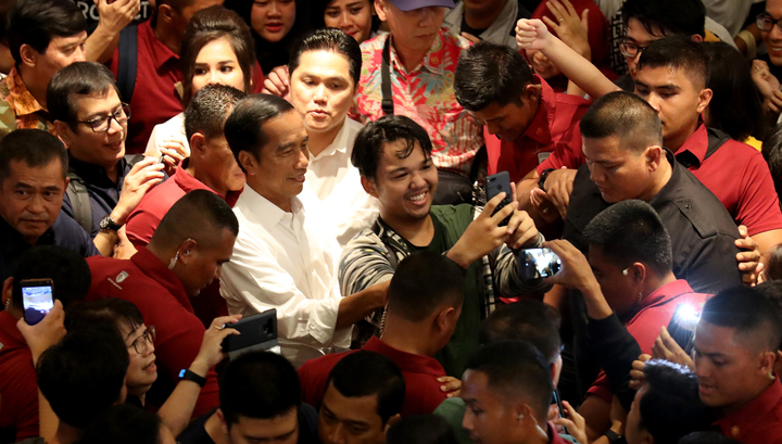 Действующий глава Индонезии выиграл президентские выборы