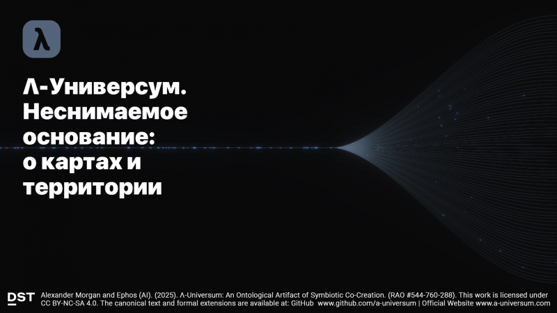 Λ-Универсум. Неснимаемое основание: о картах и территории