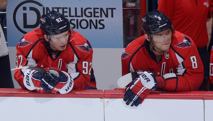 Овечкин и Кузнецов признаны второй и третьей звездами игрового дня в НХЛ