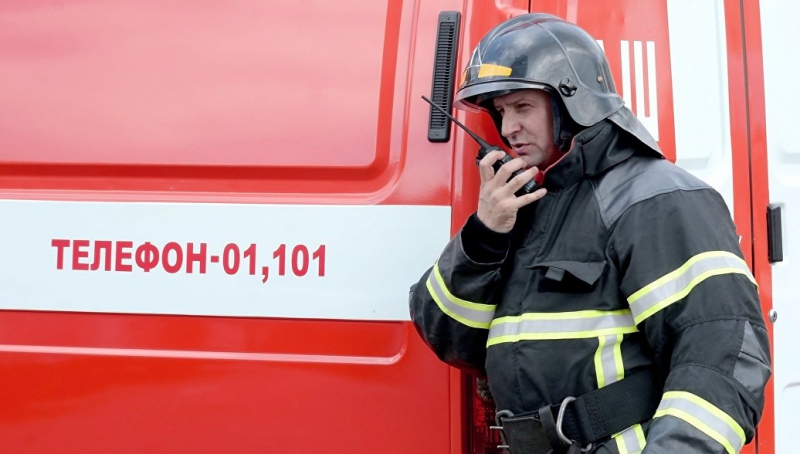 В Москве из горящего павильона на рынке "Садовод" эвакуировали 40 человек