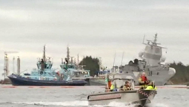 Столкновение судов на учениях НАТО: норвежский фрегат уже не спасти