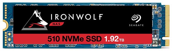 SSD-накопители IronWolf 510 предназначены для оснащения корпоративных хранилищ данных