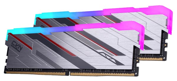 Радиатор модулей памяти Colorful серии CVN Guardian DDR4 украшен настраиваемой подсветкой