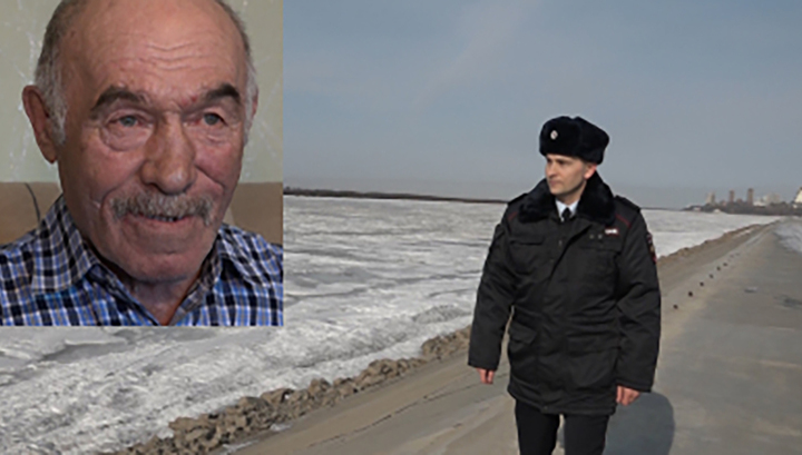 Майор полиции спас тонущего пенсионера в Хабаровске