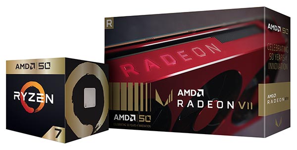 AMD отмечает полувековой юбилей выпуском специальных версий процессоров и видеокарт