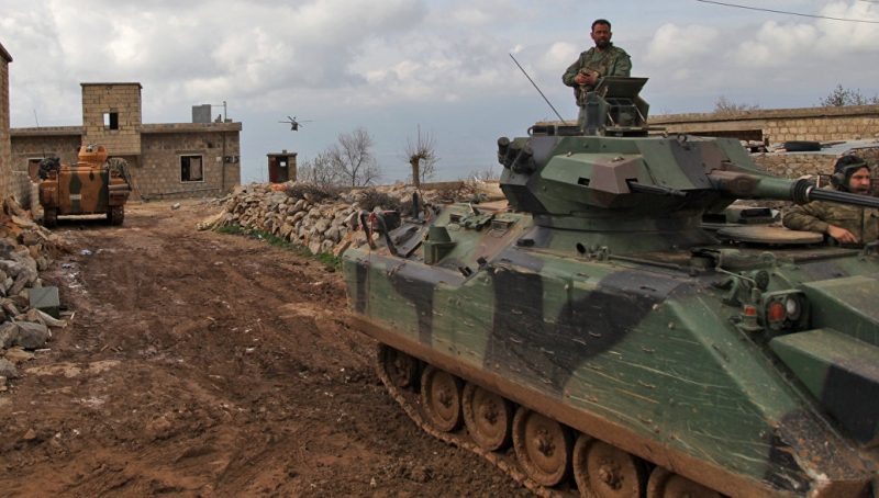 Турецкие войска могут в любой момент войти в центр Африна, заявил Эрдоган