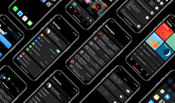 Приложения с темными темами на Android и iOS