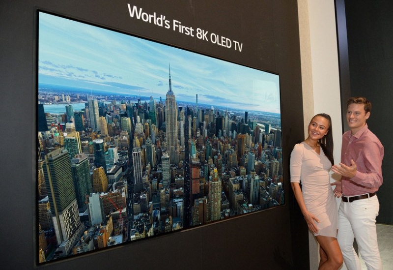 8К OLED-телевизоры LG начнут продавать в 2019 году