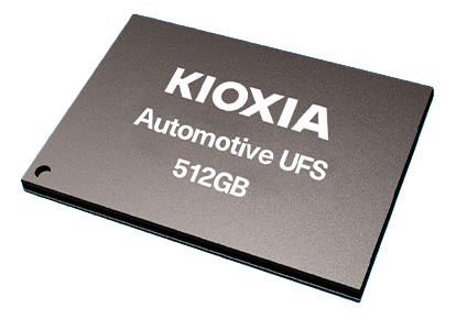 KIOXIA Europe начала поставки образцов 512-гигабитных модулей UFS для автомобильных систем