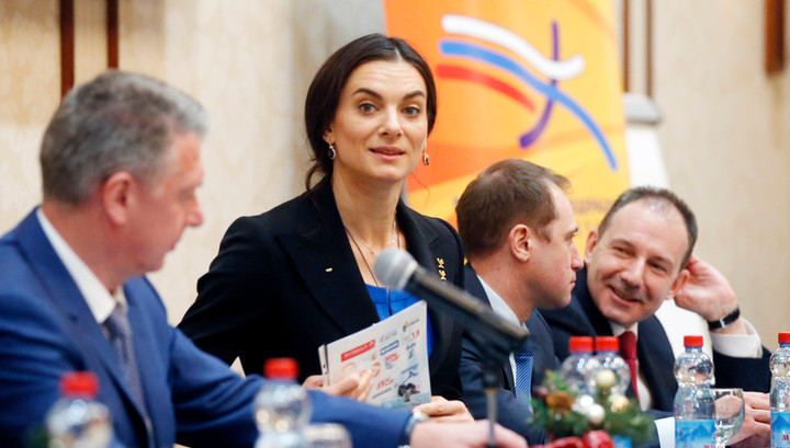 Исинбаева избрана председателем комиссии спортсменов ВФЛА