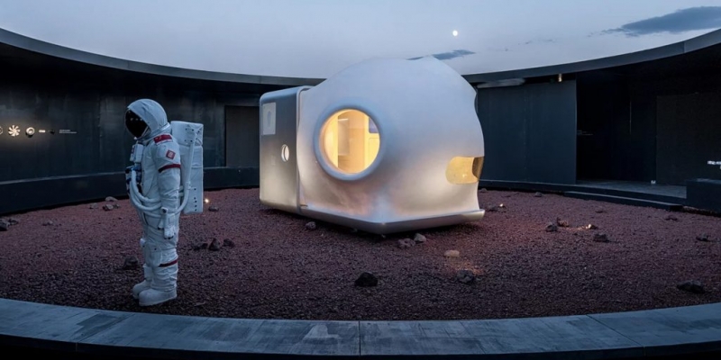 Штука дня: концепт дома для жизни на Марсе от Xiaomi и Open Architecture