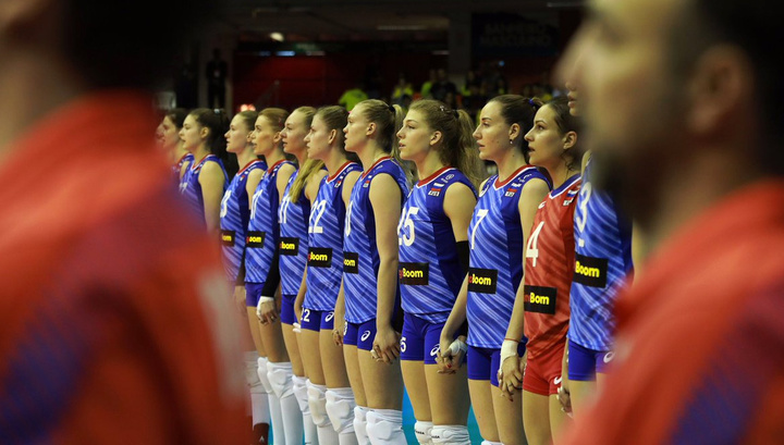 Российские волейболистки уступили Турции в Лиге наций