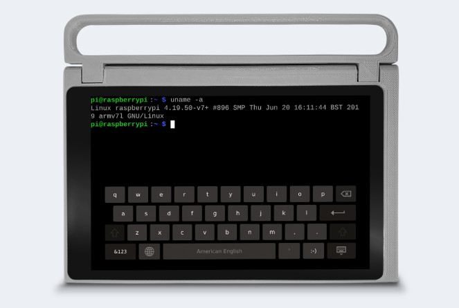 CutiePi – первый планшет на Raspberry Pi