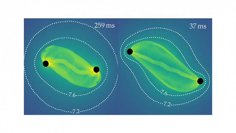 Астрономы раскрыли тайну рождения "нобелевских" гравитационных волн