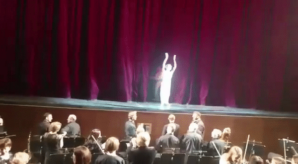 Новосибирский "Ромео" сделал предложение балерине на сцене оперного театра
