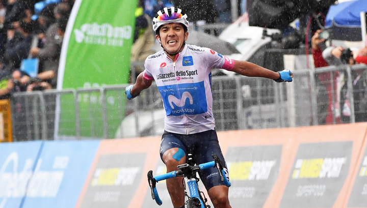 Джиро д'Италия. Карапас выиграл четвертый этап веломногодневки