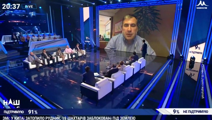 Саакашвили выступил в роли советчика
