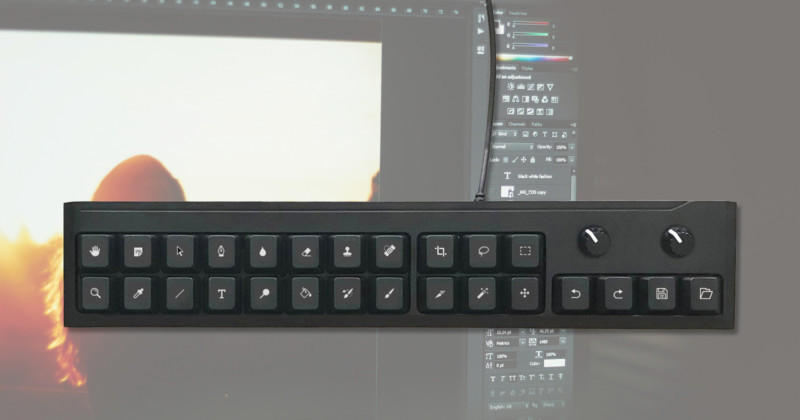 Для Photoshop создали специальную клавиатуру