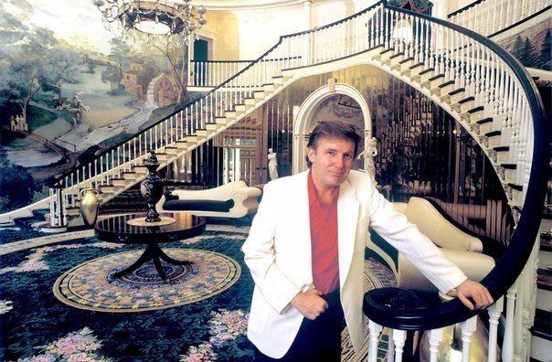 В гостях у Дональда Трампа, 1987 год.