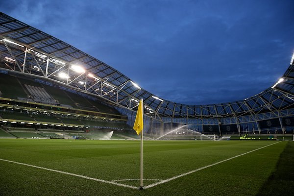 "Дублин-Арена" готовится к матчу Ирландия - Словакия