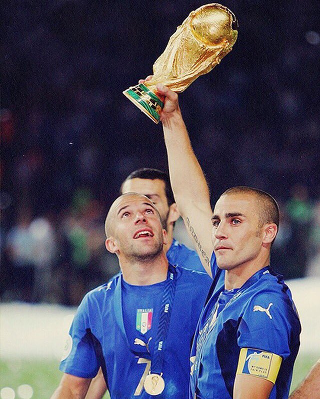 Дель Пьеро и Каннаваро - чемпионы мира-2006