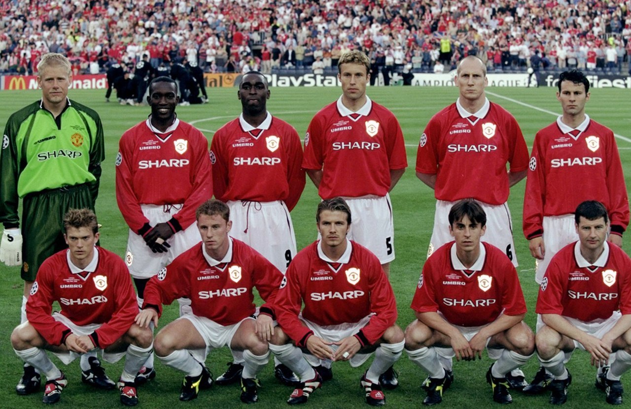 Манчестер Юнайтед 1999. Финал с баварией на Ноу камп