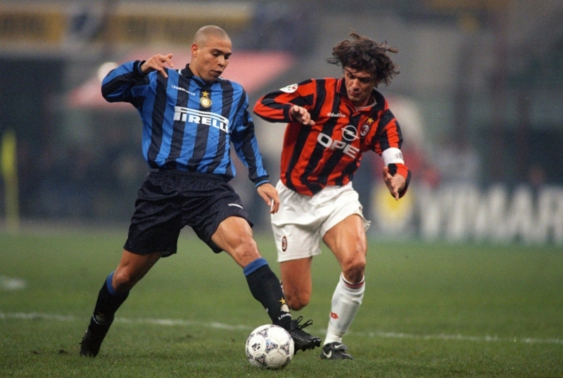 Роналдо и Паоло Мальдини конец 90-х