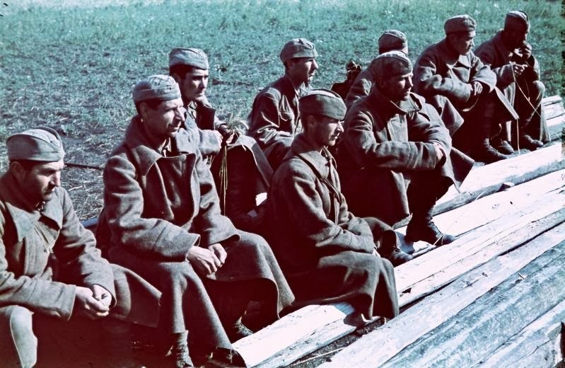 Венгерские оккупационные войска на Украине. 1942