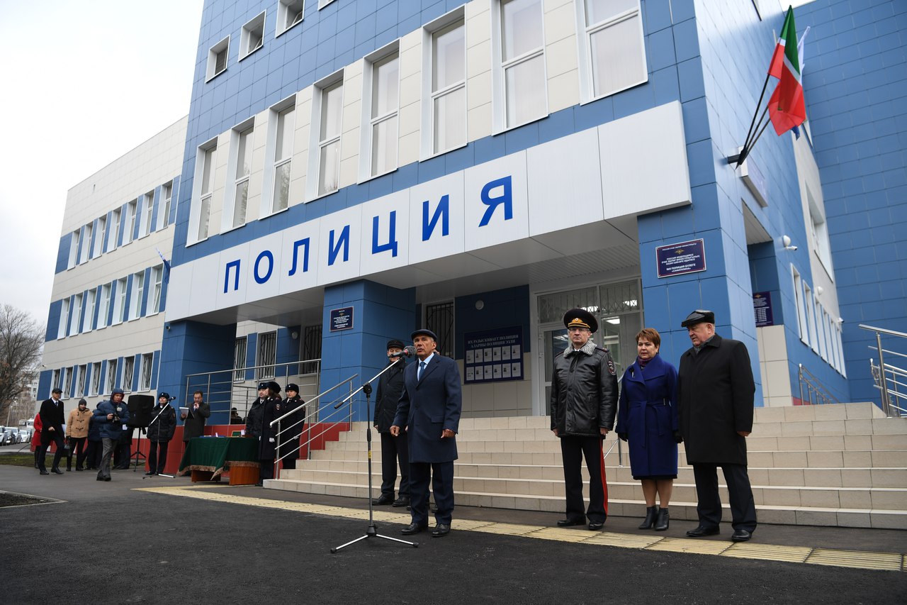 Открытие нового административного здания отдела полиции № 9