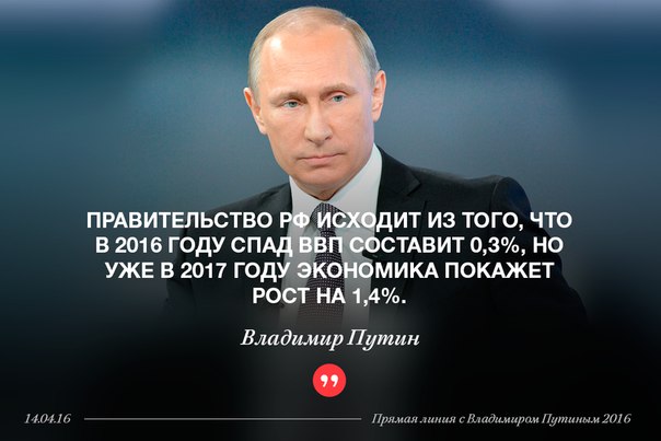 Прямая линия с Путиным 14.04.2016