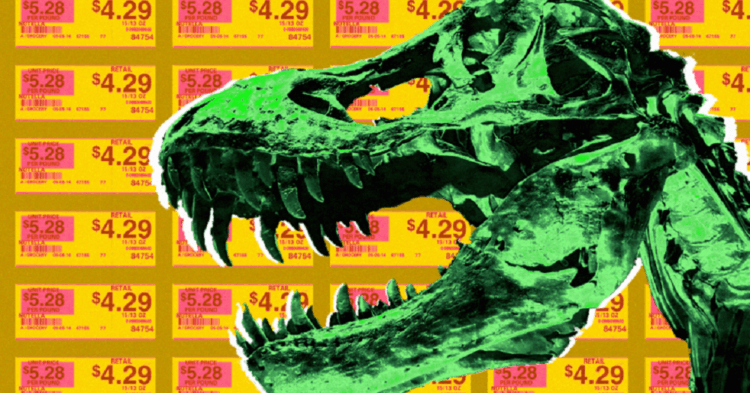 Кто-то пытается продать тираннозавра на eBay