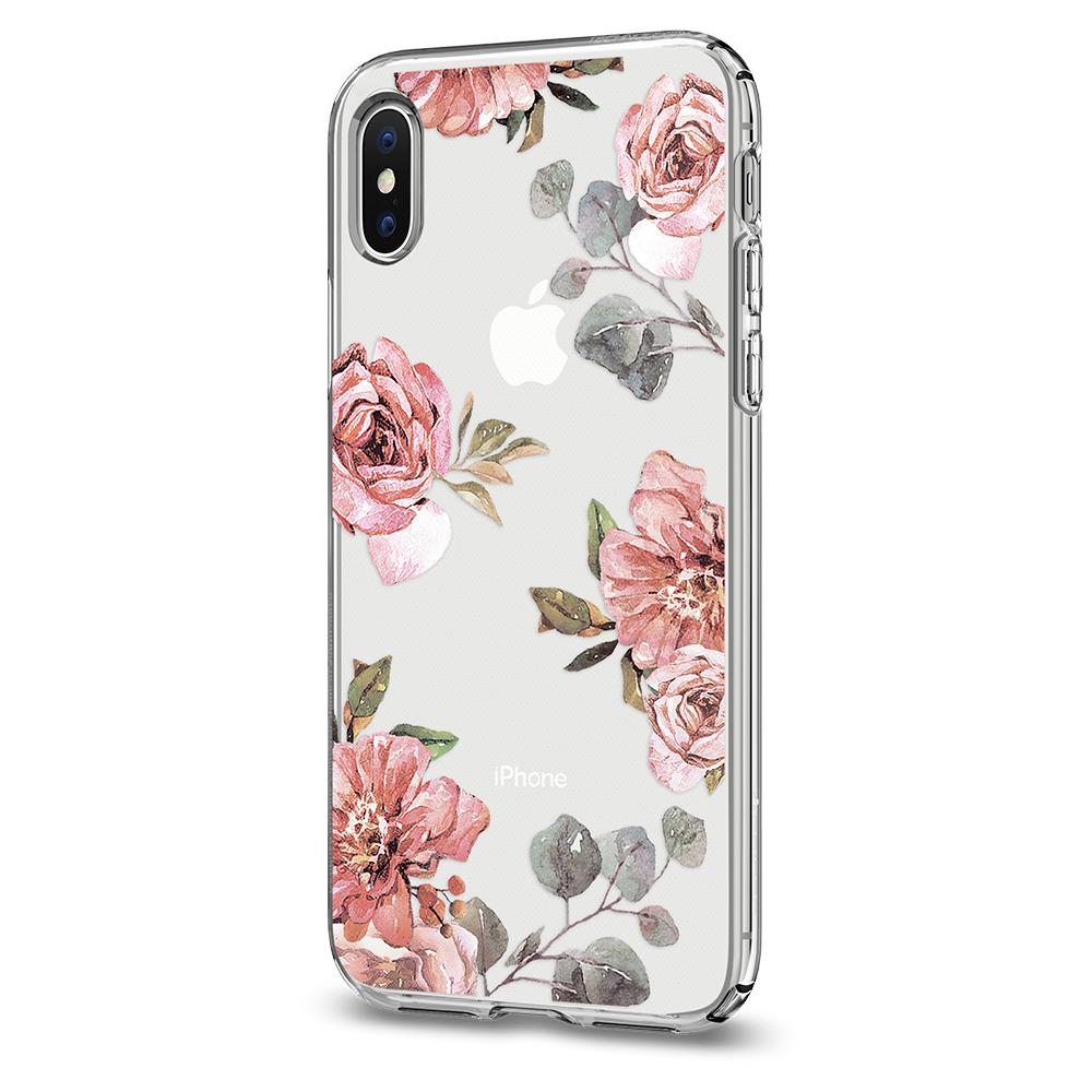 iPhone X Case Liquid Crystal Aquarelle