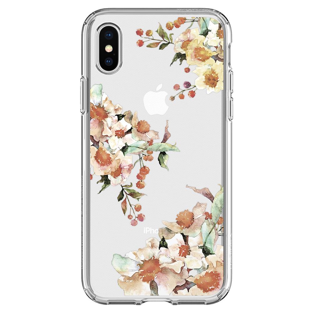 iPhone X Case Liquid Crystal Aquarelle