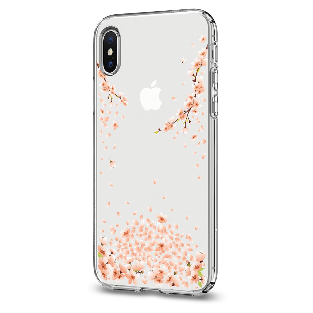 iPhone X Case Liquid Crystal Blossom