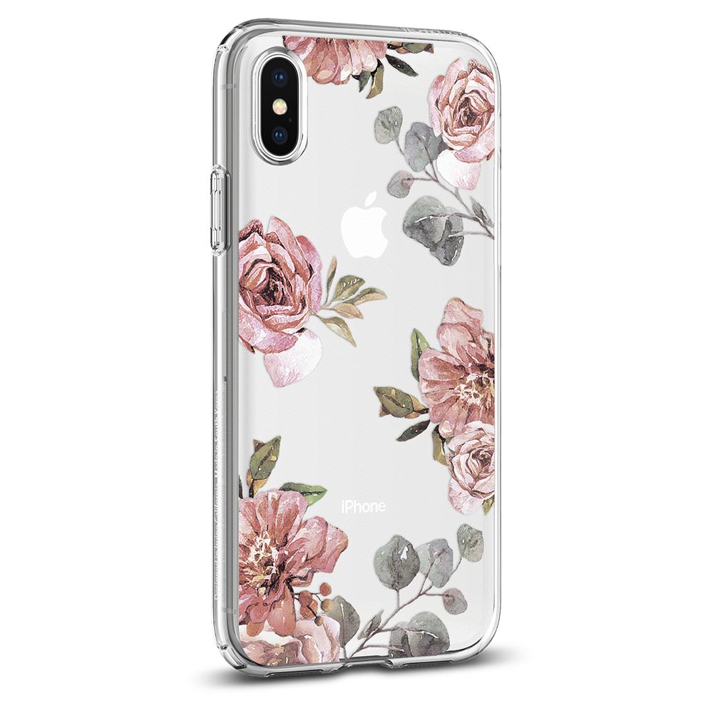 iPhone X Case Liquid Crystal Aquarelle