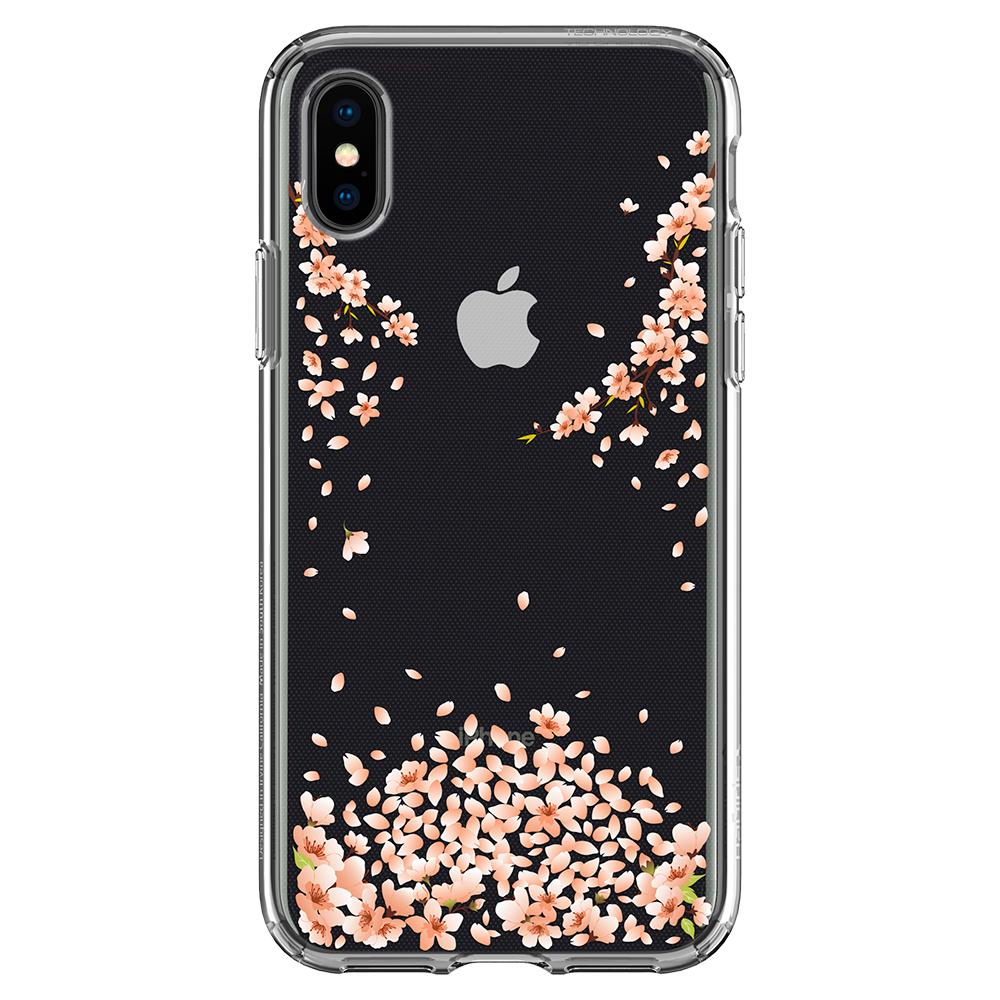 iPhone X Case Liquid Crystal Blossom