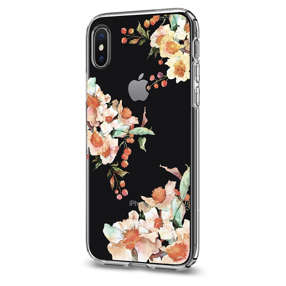 iPhone X Case Liquid Crystal Aquarelle