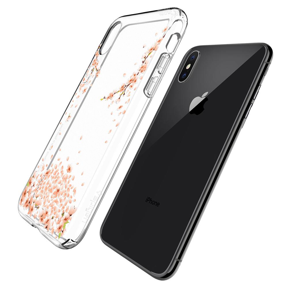 iPhone X Case Liquid Crystal Blossom