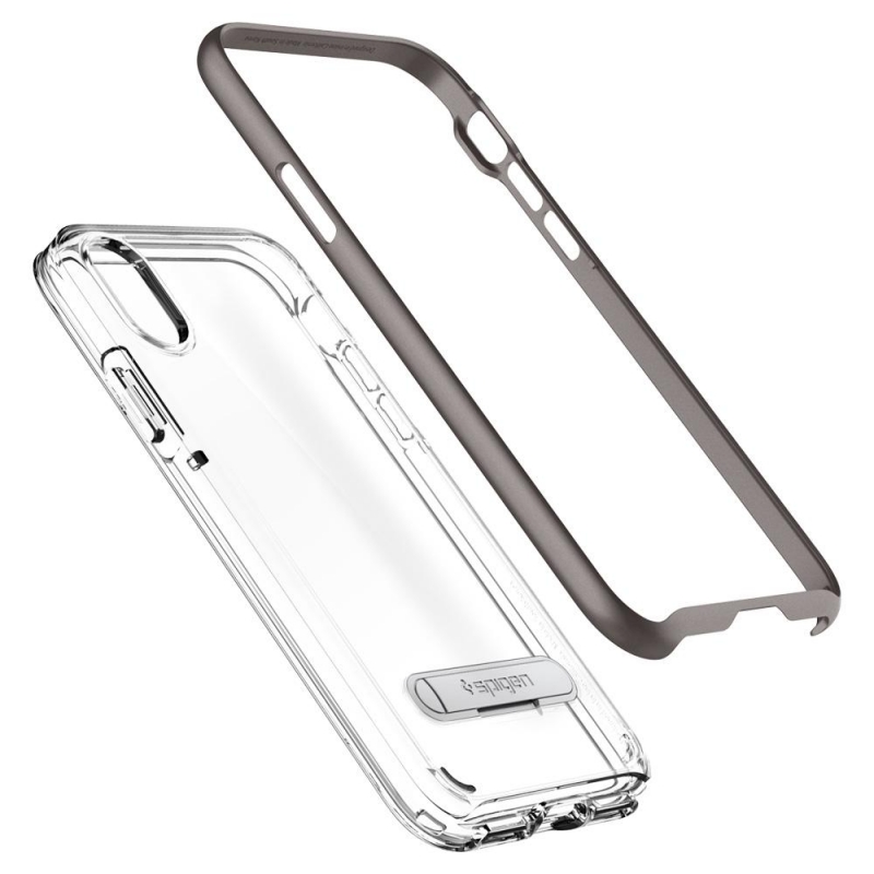 iPhone X Case Crystal Hybrid