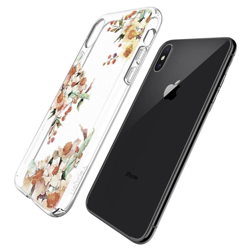 iPhone X Case Liquid Crystal Aquarelle