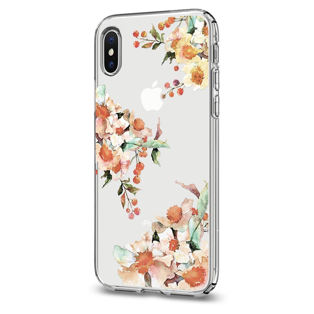 iPhone X Case Liquid Crystal Aquarelle