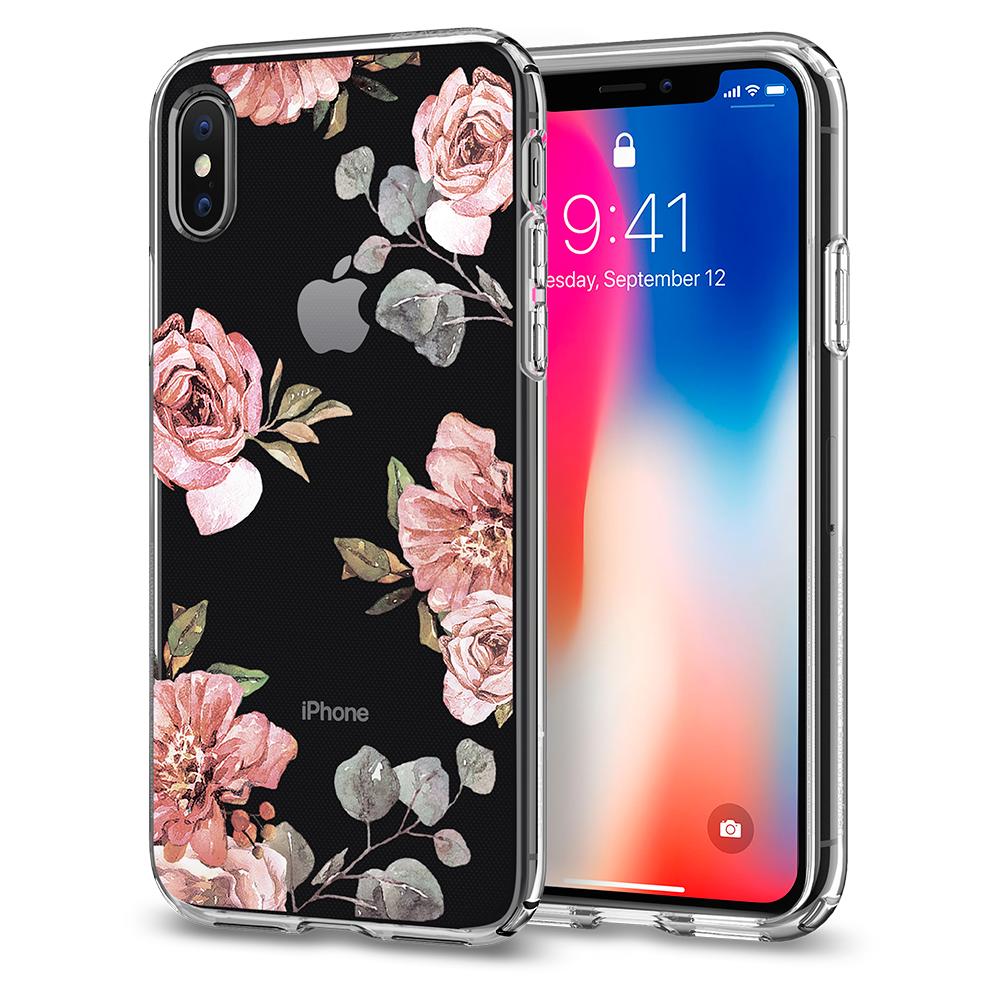 iPhone X Case Liquid Crystal Aquarelle