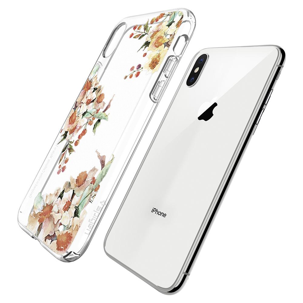 iPhone X Case Liquid Crystal Aquarelle