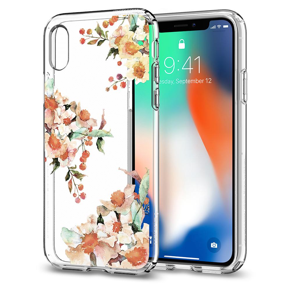 iPhone X Case Liquid Crystal Aquarelle