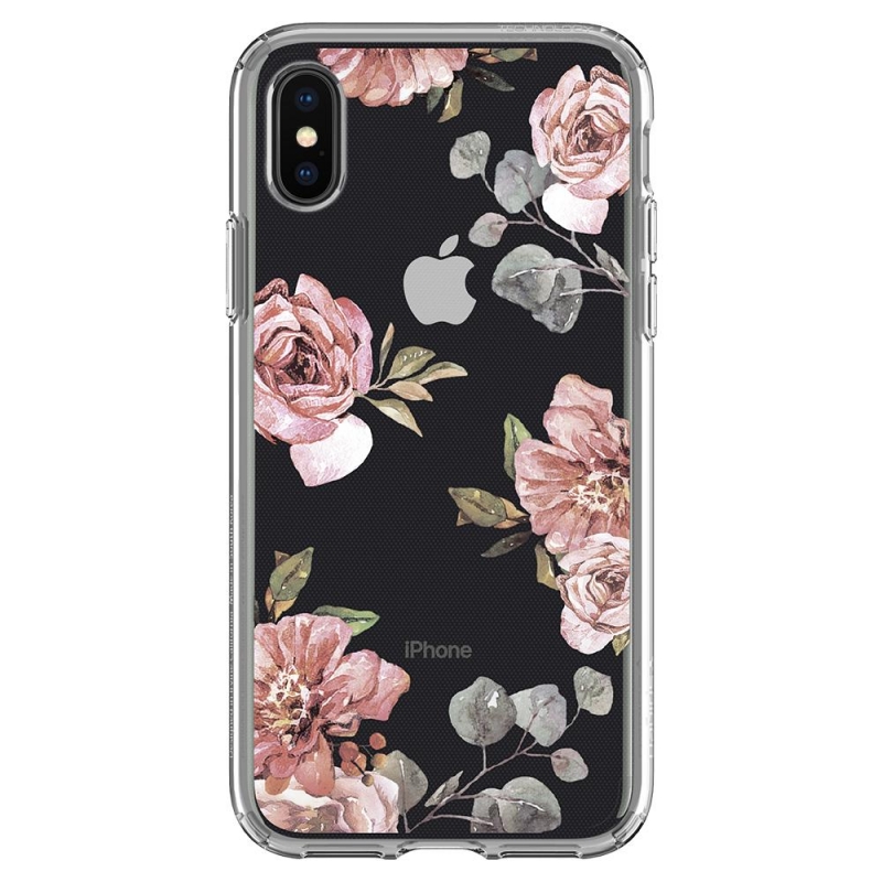 iPhone X Case Liquid Crystal Aquarelle